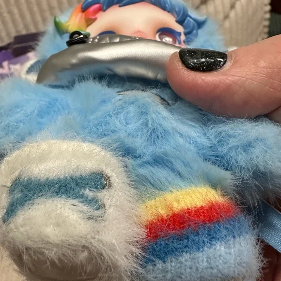 RAINBOW DASH - My Little Pony Skullpanda Plush Pendant.New.Box opened to verify. - Picture 6 of 13